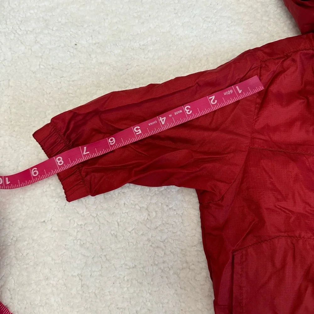BabyGap dark red lightweight shell jacket Size 6-12 months